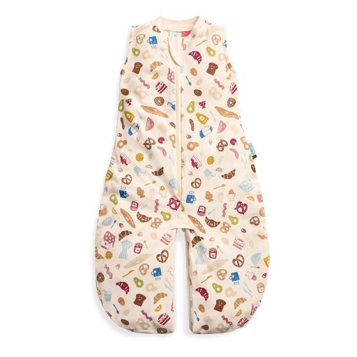 ERGOPOUCH Vak a overal na spanie 2v1 organická bavlna Suit Bon Appetit 8-24 m, 8-14 kg, 0,2 tog