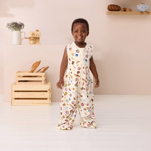 ERGOPOUCH Vak a overal na spanie 2v1 organická bavlna Suit Bon Appetit 8-24 m, 8-14 kg, 0,2 tog