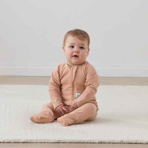 ERGOPOUCH Alszakáll organikus pamut Layers Latte 0-3 h, 3-6 kg, 1 tog