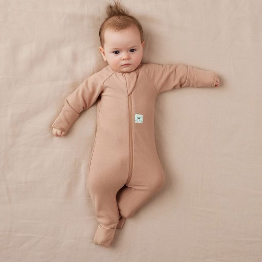ERGOPOUCH Alszakáll organikus pamut Layers Latte 0-3 h, 3-6 kg, 1 tog