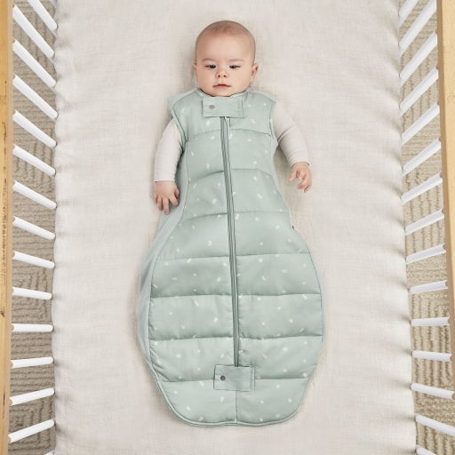 ERGOPOUCH Organikus pamut hálózsák Sheeting Sage 2-4 év, 2,5 tog