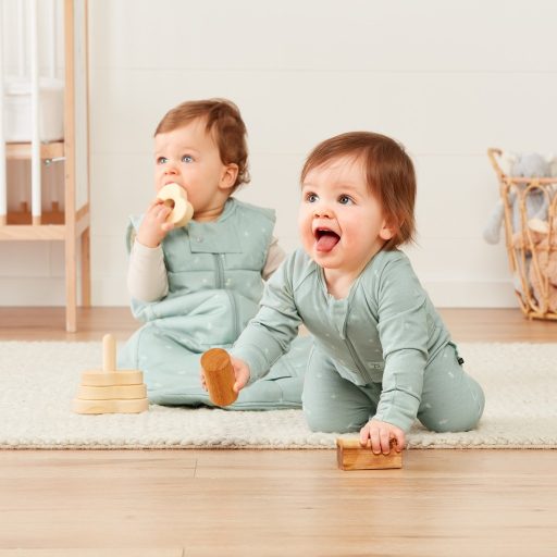 ERGOPOUCH Organikus pamut hálózsák Sheeting Sage 2-4 év, 2,5 tog