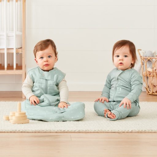 ERGOPOUCH Organikus pamut hálózsák Sheeting Sage 2-4 év, 2,5 tog