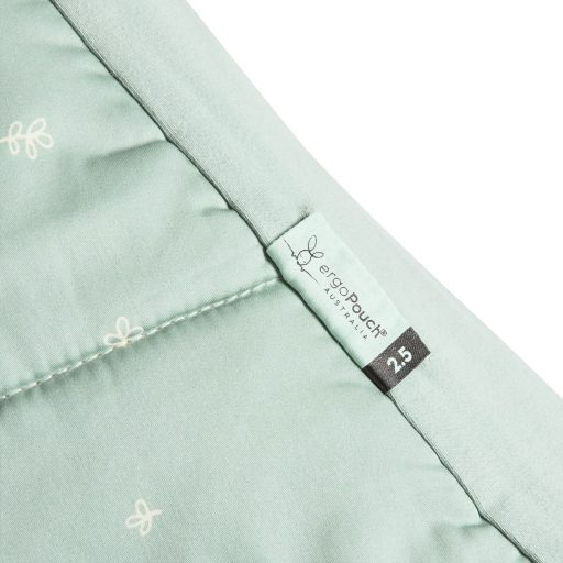 ERGOPOUCH Alvózsák és kezeslábas 2 az 1-ben organikus pamut Suit Sage 8-24 hónap, 8-14 kg, 2,5 tog